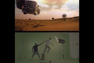 professional rotoscoping and green screen vfx with cgi