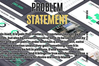 design modern powerpoint pitch deck presentation for business startups