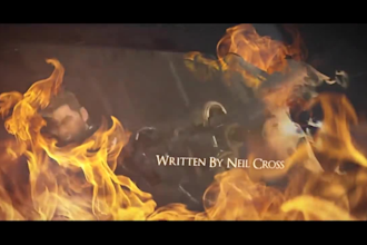 create a cinematic fire action trailer