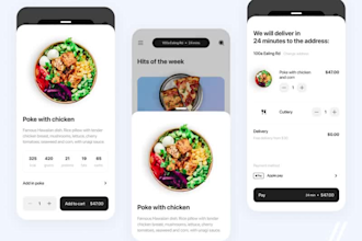 develop food delivery app for single, multi restaurant like uber eats