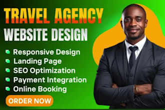 design travel agency website tour and travel agency website tourism website