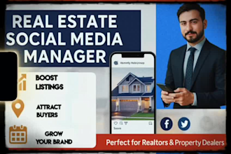real estate social media manager for realtors