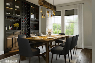 design and render 3d interior, apartment, house