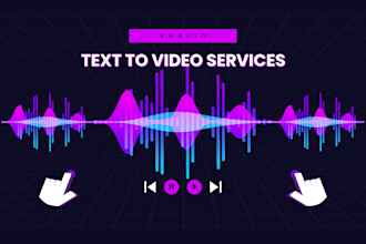 convert article, blog post, or text to video with voiceover