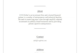 create basic static HTML website landing page