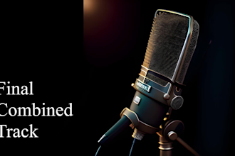 fix, clean, enhance, edit, voice, podcast, interview, vlog