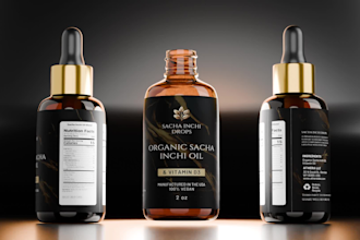 make realistic 3d cbd mockup, cbd hemp, cbd bottle