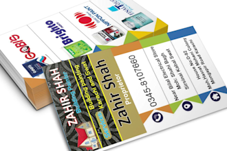 design business card and letterhead design with matching envelopes