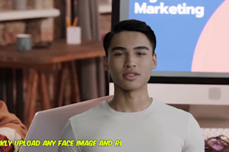 use ai actors to create spokesperson videos for marketing