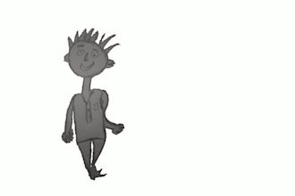 make childrens drawings animating characters to move around