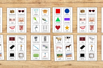design flashcard, kids alphabet, letter card, animal card with rulebook and box