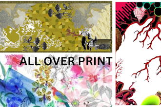 design seamless textile pattern for digital prints design