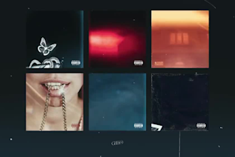 animate your album cover for spotify, social media posting artwork animation