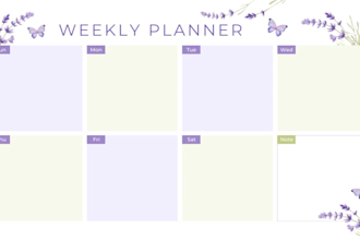 design a custom digital planner, journal template, or calendar