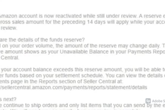 draft amazon appeal letter for reconsideration and reinstatement of suspension