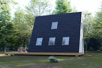 do tiny house, container house design in revit and d5 render