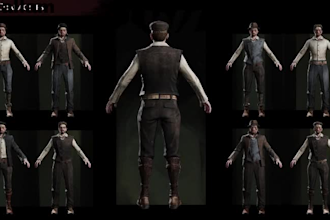 sculpt 3d metalhuman character, 3d character modeling, game character in blender