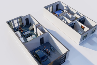 do 3d floorplan designing of your floorplan