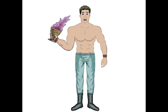 create a basic puppet to adobe character animator