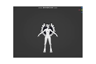 create vr avatar, vrchat 3d model, furry, custom vrc character, cc4