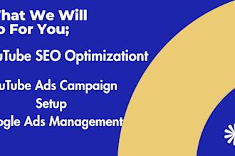 rank your youtube videos with SEO and run targeted google ads