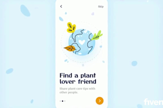 do onboarding screen or splash screen designs for mobile apps