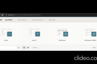 make oracle apex application for you