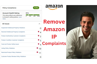 reinstate suspended amazon listing remove intellectual property violation