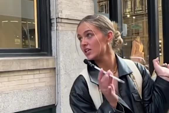 make ugc ad with multiple actors street interview podcast for your brand