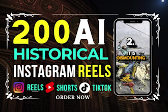 create ai history shorts for ai tiktok videos and yt videos