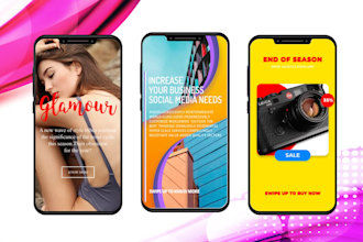 create instagram story video, facebook ads