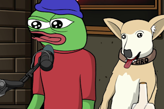 do 2d memecoin animated video