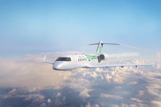 make airplane logo intro advertisement