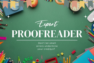 professionally proofread, edit and rephrase  15000 words