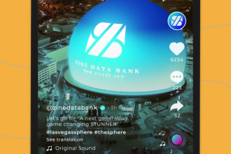 show your logo on the sphere vegas for social media feed