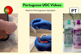 create engaging ugc video ads for your brand  in portuguese