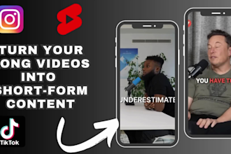 edit podcasts into tiktoks, ig reels, and yt shorts