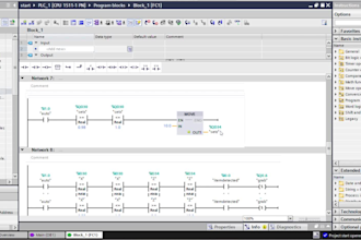 do plc programming in your desired softwear