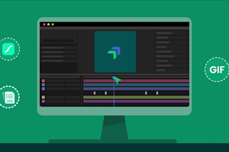 design lottie animation and web animation
