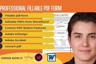create fillable pdf form, editable pdf, convert to interactive pd fillable form