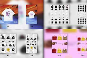create custom instagram, tiktok ads for clothing brand