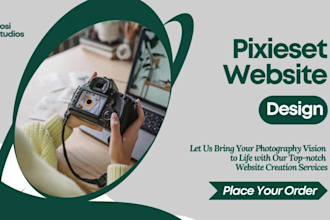 design beautiful photography website pixieset galleries for photographers