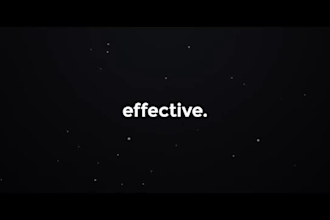 create commercial promo video ads with kinetic typography, stomp typography ads