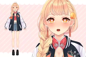design and rig live 2d vtuber model