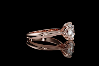 do realistic professional 3d jewelry rendering
