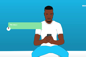 do motion graphics, motion ad video, lyrics, music video