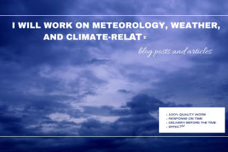work on meteorology, weather, and climate related tasks