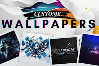 design custom desktop and mobile wallpapers