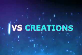 render a quick templated intro, animated logo for youtube, website, soical media
