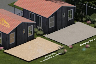 3d architectural construction development animation